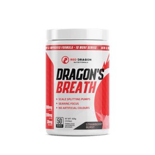 Sydney Health & Nutrition PRE WORKOUT Strawberry Burst Dragon's Breath