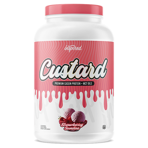 Inspired CASEIN Strawberry Sundae Inspired Custard