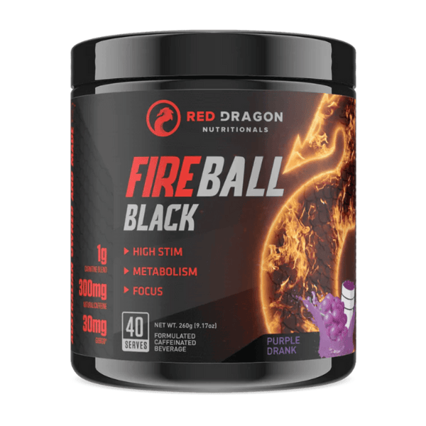 Red Dragon FAT BURNER Red Dragon Fireball Black Thermogenic